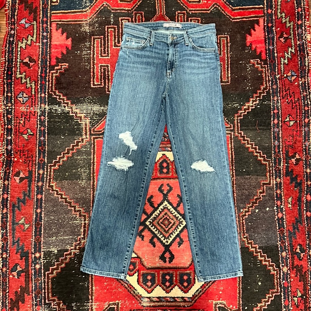 Joes Jeans, straight leg, medium wash